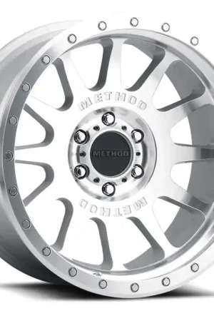 Shop Now Method MR605 NV 20x10 -24mm Offset 8x180 124.1mm CB Machined Clear Coat Wheel
