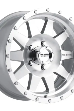 Method MR301 The Standard 17x9 -12mm Offset 5x5 94mm CB Machined/Clear Coat Wheel Flash Sale