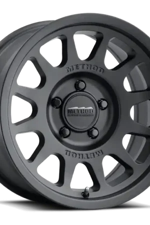 Method MR703 17x8.5 0mm Offset 5x5 71.5mm CB Matte Black Wheel Wholesale