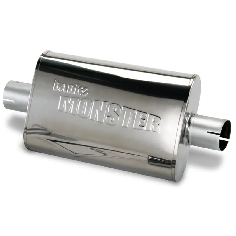 Banks Power 91-99 Jeep 4.0L Muffler - 2.5in X 2.5in S/S Instant Buy