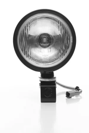 Clearance KC HiLiTES Daylighter 6in. Halogen Light 100w Spread Beam (Pair Pack System) - Black SS