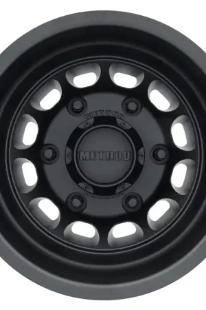 Method MR901 - REAR 16x5.5 -138mm Offset 6x205 161.04mm CB Matte Black Wheel Same Day Shipping