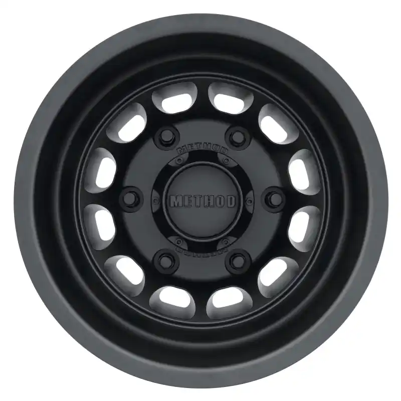 Method MR901 - REAR 16x5.5 -138mm Offset 6x205 161.04mm CB Matte Black Wheel Same Day Shipping