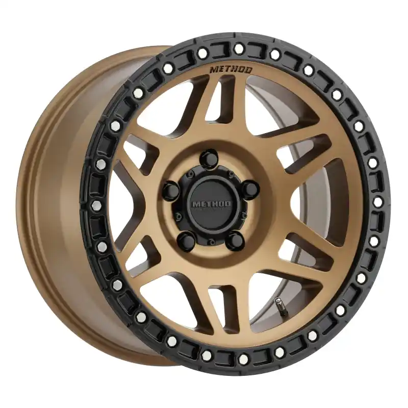 Method MR312 17x8.5 0mm Offset 5x5 71.5mm CB Method Bronze/Black Street Loc Wheel Buy Direct