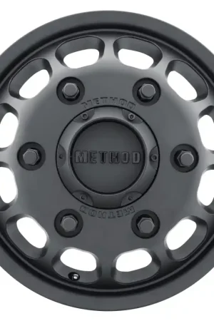 Method MR901 - FRONT 16x5.5 +117mm Offset 6x205 161.04mm CB Matte Black Wheel Brand New