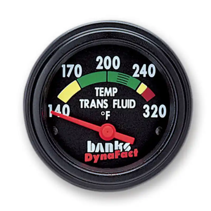 Super Sale Banks Power Cummins 5.9/8.3L MH Temp Gauge Kit - Trans Oil