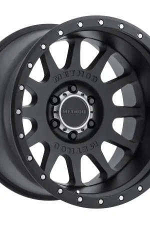 Method MR605 NV 20x9 -12mm Offset 6x135 87mm CB Matte Black Wheel Hot Deal