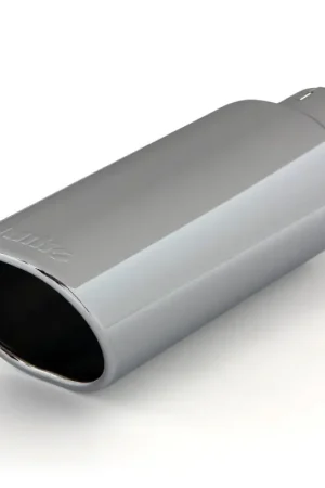 Banks Power Tailpipe Tip Kit - SS Obround Angle Cut - Chrome - 3in Tube - 3.75in X 4.5in X 11.5in Must Have
