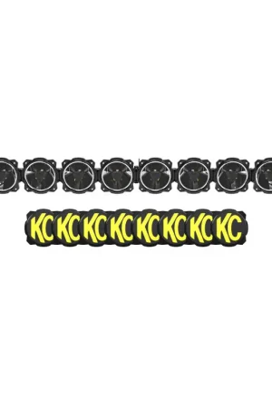 KC HiLiTES Gravity Titan LED Light Bar - 50in. (8-Light) Handmade