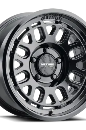 Method MR321 17x8.5 -0mm Offset 5x150 BP 110.50mm CB 4.72in BS Gloss Black Wheel Flash Sale