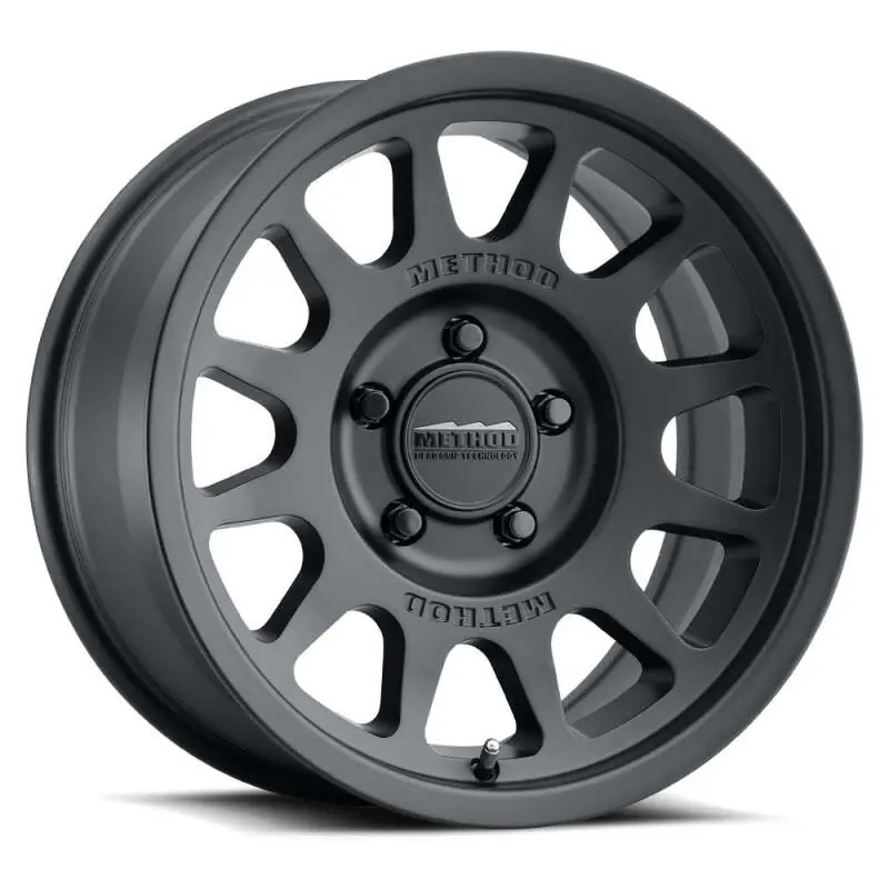 Reduced Price Method MR703 17x9 / -12mm Offset / 106.25mm Bore / 6x5.5 BP / 4.8in BS - Matte Black Wheel