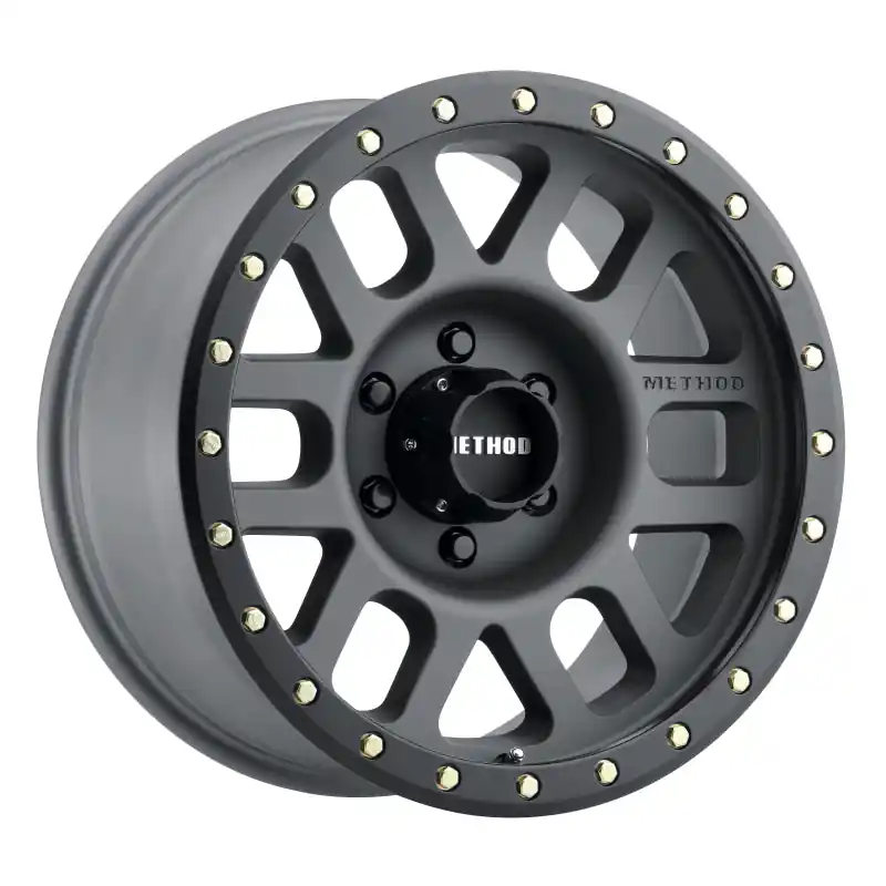 Weekend Sale Method MR309 Grid 17x8.5 0mm Offset 6x5.5 108mm CB Titanium/Black Street Loc Wheel