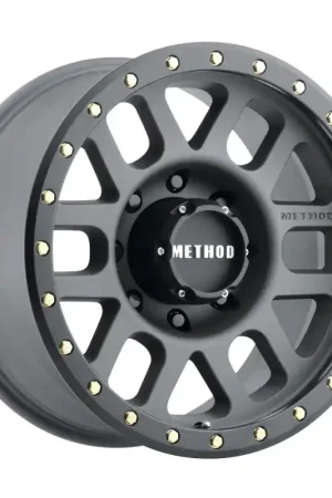 Method MR309 Grid 18x9 +18mm Offset 8x6.5 130.81mm CB Titanium/Black Street Loc Wheel Buy Direct