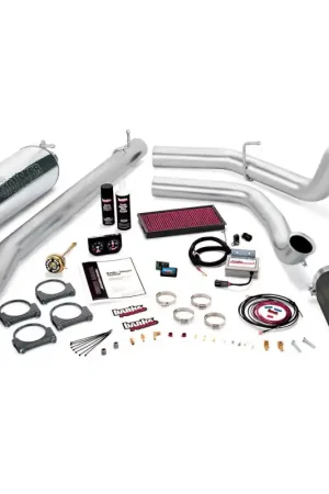 Bulk Order Banks Power 99.5 Ford 7.3L F250/350 Auto Stinger System - SS Single Exhaust w/ Black Tip
