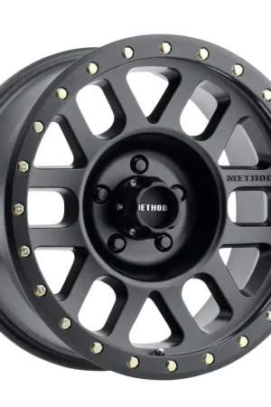 Professional Grade Method MR309 Grid 17x8.5 0mm Offset 5x5 94mm CB Matte Black Wheel