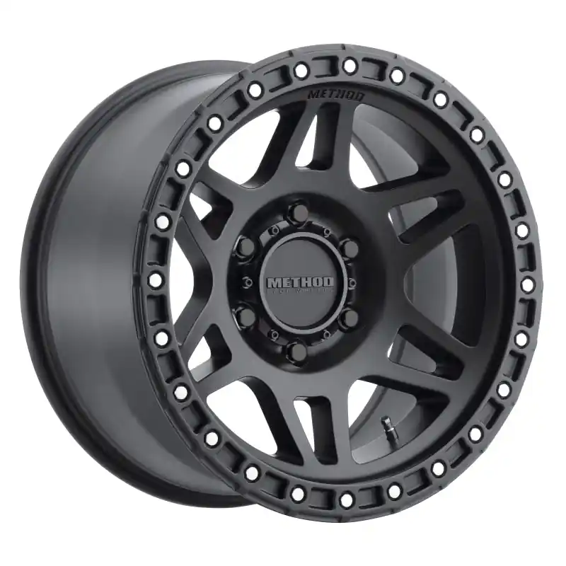 Instant Buy Method MR312 17x8.5 0mm Offset 6x5.5 106.25mm CB Matte Black Wheel