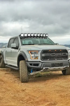 Next Day Delivery KC HiLiTES 17-18 Ford Raptor 57in. Pro6 Gravity LED 9-Light 180w Combo Beam Overhead Light Bar Sys