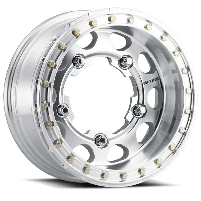 New Arrival Method MR103 Beadlock 17x9 -12mm Offset 8x6.5 130.81mm CB Raw Machined w/BH-H24125 Wheel