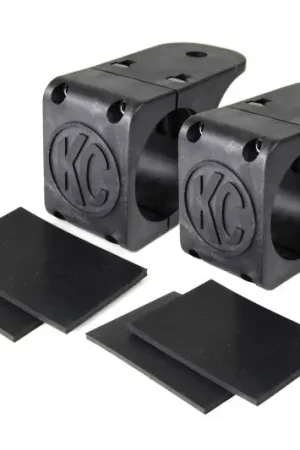 Price Drop KC HiLiTES Universal Tube Clamp Light Mount Bracket Set / 2.25in. to 2.5in. Bar (Pair)