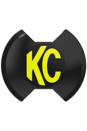 KC HiLiTES SlimLite 8in. LED Light Cover (Cover Only) - Black Special Offer