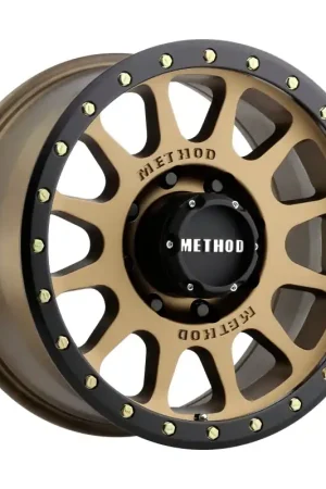 Method MR305 NV 20x10 -18mm Offset 8x6.5 130.81mm CB Method Bronze/Black Street Loc Wheel Affordable