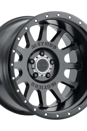 Method MR605 NV 20x9 -12mm Offset 5x150 110.5mm CB Matte Black Wheel Fast Shipping