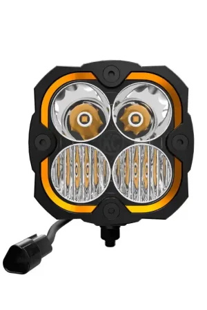 KC HiLiTES FLEX ERA 4 - Single Light Master Kit Fan Favorite