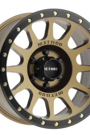 Wholesale Method MR305 NV 18x9 0mm Offset 6x135 94mm CB Method Bronze/Black Street Loc Wheel