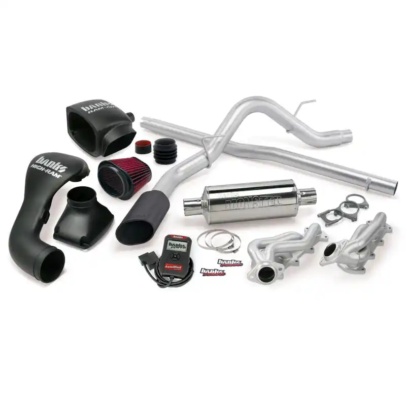 Banks Power 04-08 Ford 5.4L F-150 ECSB PowerPack System - SS Single Exhaust w/ Black Tip Affordable