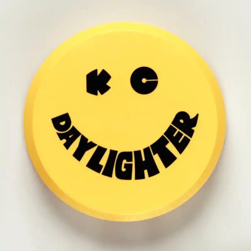 Best Price KC HiLiTES 6in. Round Hard Cover for Daylighter/SlimLite/Pro-Sport (Single) - Yellow w/Black Smile