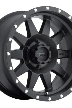 One Day Deal Method MR301 The Standard 16x7 0mm Offset 6x5.5 108mm CB Matte Black Wheel