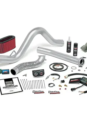 Banks Power 94-95.5 Ford 7.3L Man Stinger-Plus System - SS Single Exhaust w/ Black Tip Special Discount