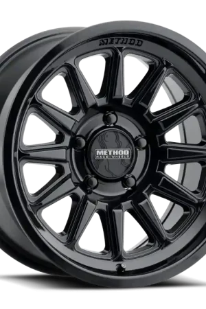 High Quality Method MR323 17x8.5 / 8x180 BP / 0ET / 4.72in BS / 130.81mm CB - Gloss Black Wheel