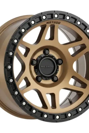 Method MR312 17x8.5 0mm Offset 5x150 110.5mm CB Method Bronze/Black Street Loc Wheel Sale
