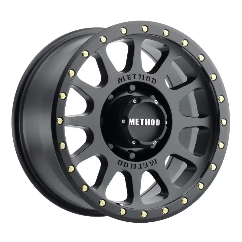 Method MR305 NV 20x9 +18mm Offset 8x170 130.81mm CB Matte Black Wheel Hot Deal