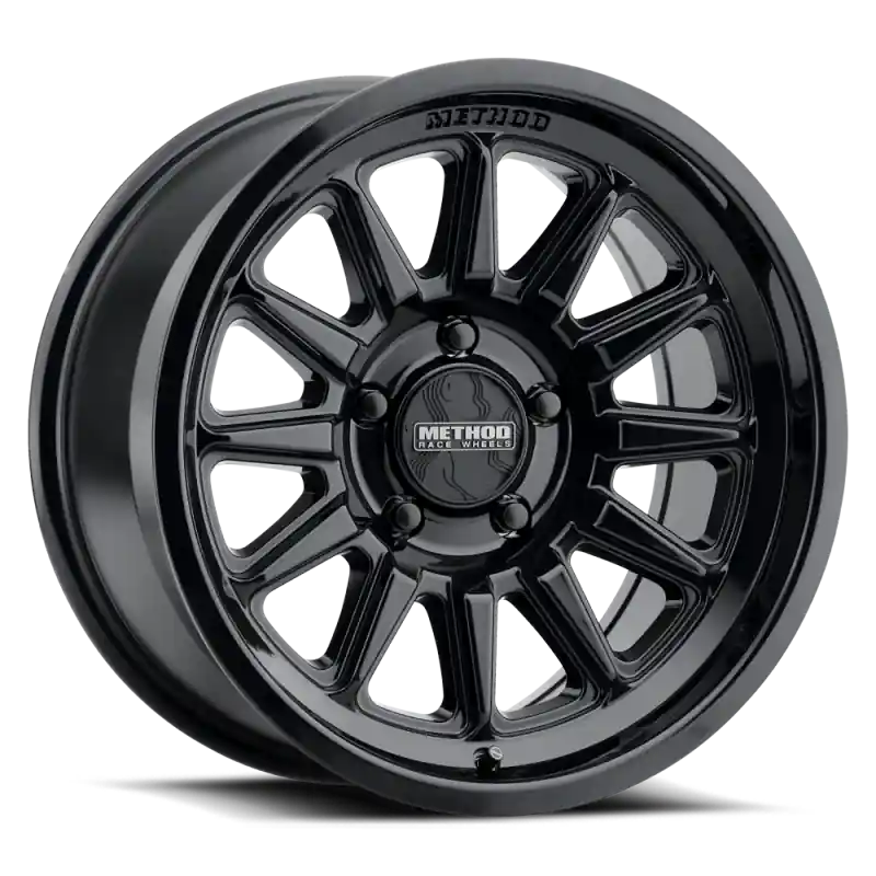 Must Have Method MR323 18x9 / 8x180 BP / 12ET / 5.44in BS / 130.81mm CB - Gloss Black Wheel