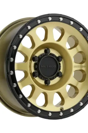 Method MR315 17x8.5 0mm Offset 6x5.5 106.25mm CB Gold/Black Street Loc Wheel Buy Today