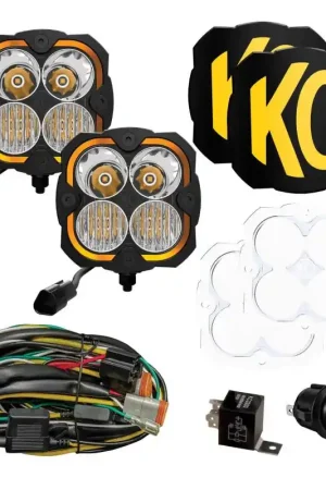 Discount KC HiLiTES FLEX ERA 4 - 2-Light Master Kit