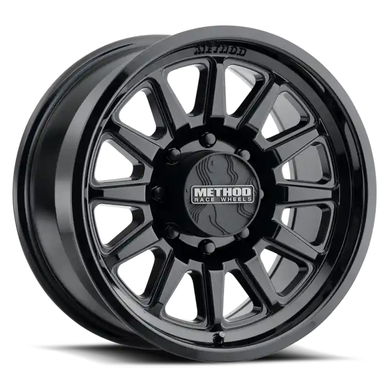 Method MR323 20x9 +12mm Offset 8x6.5 BP 130.81mm Gloss Black Wheel Reduced Price
