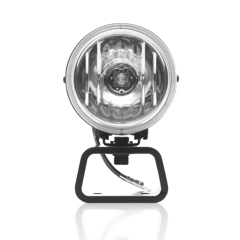 Buy Online KC HiLiTES Rally 400 4in. Round Halogen Light 55w Spread Beam (Pair Pack System) - Black