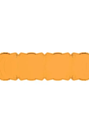 Wholesale KC HiLiTES FLEX ERA LED Light Bar 10in. Light Shield - Amber (SHIELD ONLY)