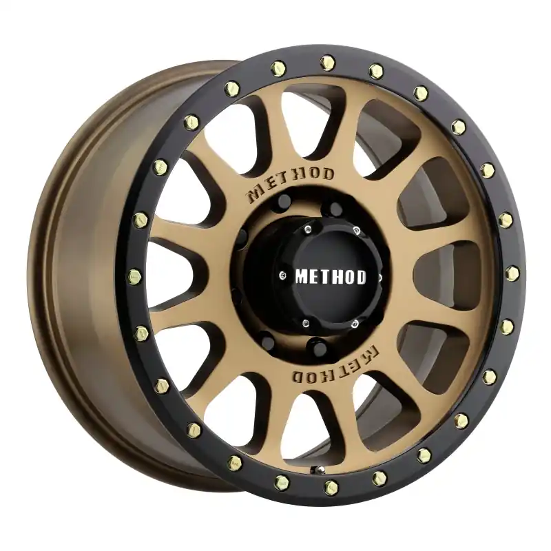 Method MR305 NV 20x9 +18mm Offset 8x170 130.81mm CB Method Bronze/Black Street Loc Wheel Best Choice