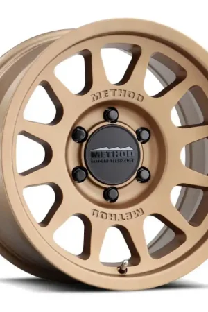 Limited Time Method MR703 17x9 / -12mm Offset / 108mm Bore / 5x5.5 BP / 4.8in BS - Method Bronze Wheel