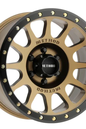 Method MR305 NV 20x9 +18mm Offset 6x135 94mm CB Method Bronze/Black Street Loc Wheel Top Pick