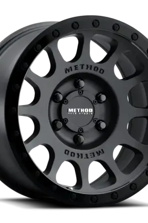 Affordable Method MR305 NV 18x9 18mm Offset 6x5.5 108mm CB Double Black Wheel