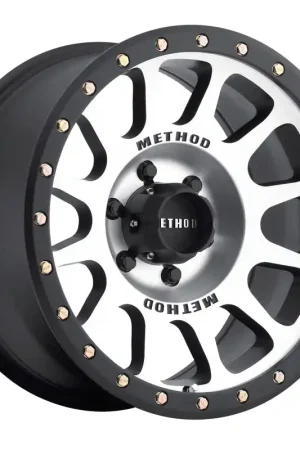 Viral Method MR305 NV 18x9 -12mm Offset 6x5.5 108mm CB Machined/Black Street Loc Wheel