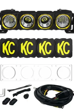 KC HiLiTES FLEX ERA LED 10in. Light Bar - Master Kit Exclusive