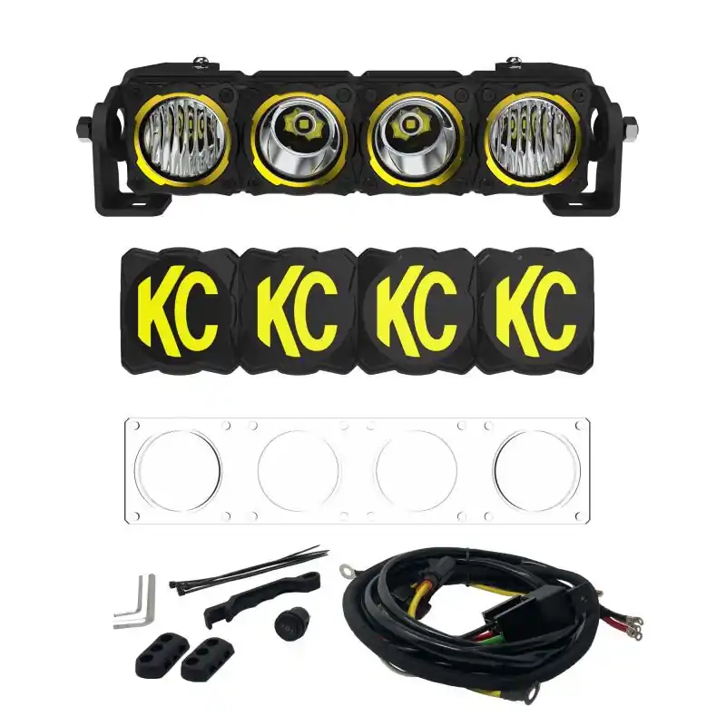 KC HiLiTES FLEX ERA LED 10in. Light Bar - Master Kit Exclusive