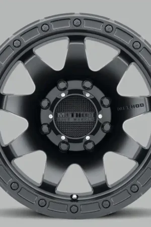 Best Seller Method MR317 20x9 +18mm Offset 8x170 130.81mm CB Matte Black Wheel