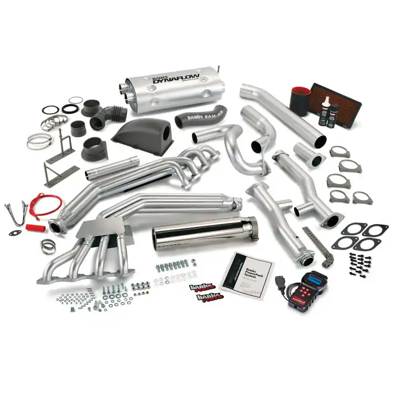 Banks Power 05-08 GM 8.1L Mh-W24 (L-Exit) PowerPack System W/AutoMind Flash Sale